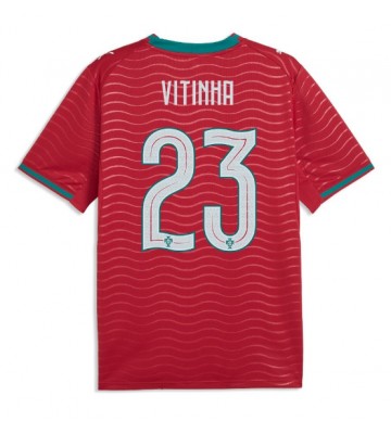 Portugal Vitinha #23 Replika Hemmatröja VM 2026 Kortärmad